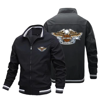 2023 Новый осенне-зимний мужской Логотип для мотогонок F1, Мужское пальто на молнии, Мужская толстовка, повседневная куртка M-5XL