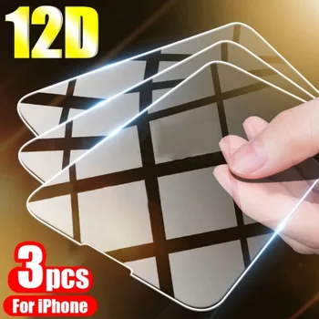 3ШТ Закаленное Стекло для iPhone 13 12 11 Pro Max Mini Screen Protector для iPhone 14 Pro 7 8 6 6S Plus SE 2020 X XR Xs Max Glass