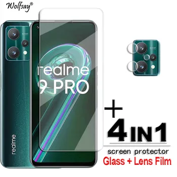 Для Realme 9 Pro Стекло Для Realme 9 Pro Закаленное Стекло 2.5D Защитная Пленка Для экрана Realme 9i 8i 7 8 9 Pro Пленка для объектива 