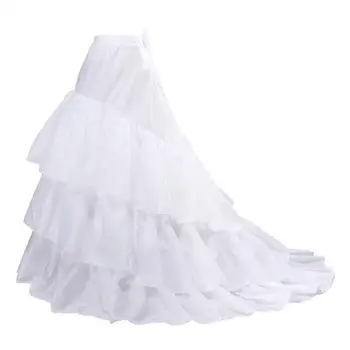 Женская Нижняя юбка-труба, Русалка, нижняя юбка с Рыбьим хвостом, Кринолин, Слипы длиной до пола для Свадебного платья, Бальное платье